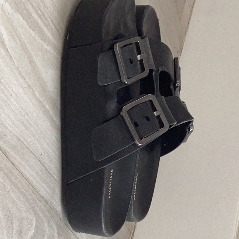 Womens balenciaga platform sandals
